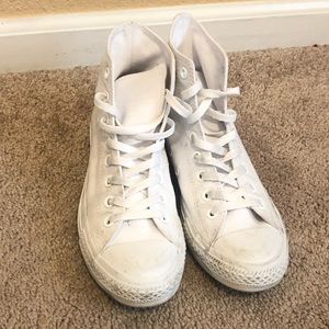 Women’s Chuck Taylor Converse white/ white sz 8.5